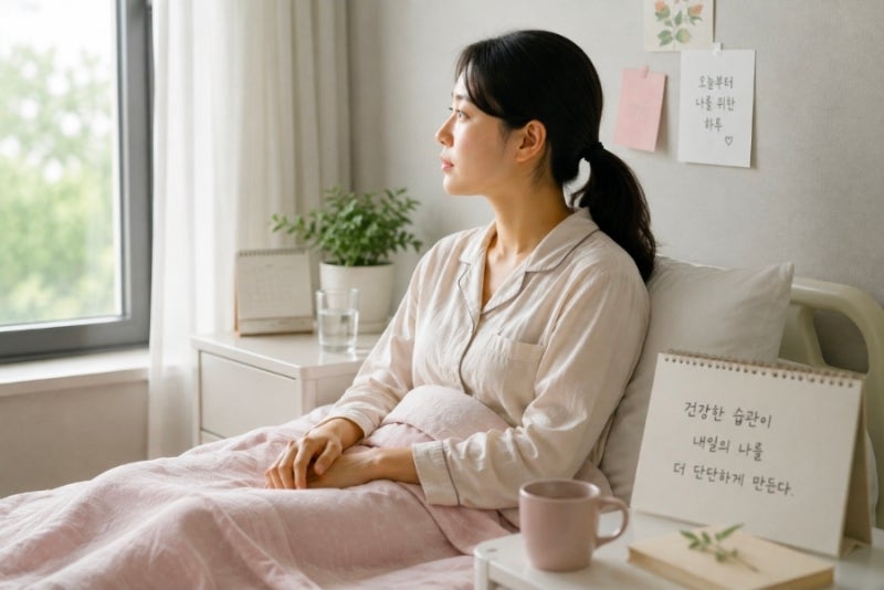 자궁근종 수술 후 건강관리를 시작하게 된 계기, 수술이 끝이 아니라 생활습관을 돌아보게 ....