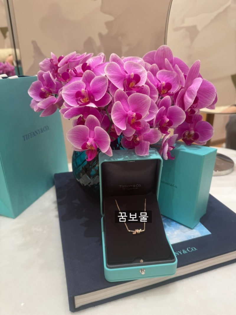 티파니 스몰 노트 목걸이~~
