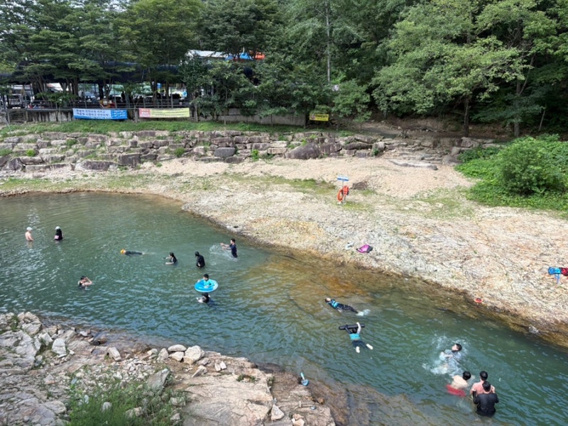 완주 계곡 추천, 동상계곡 운장산초원산장 | 수심·평상 정보, 여름 꽉 채워 놀다 온 후기