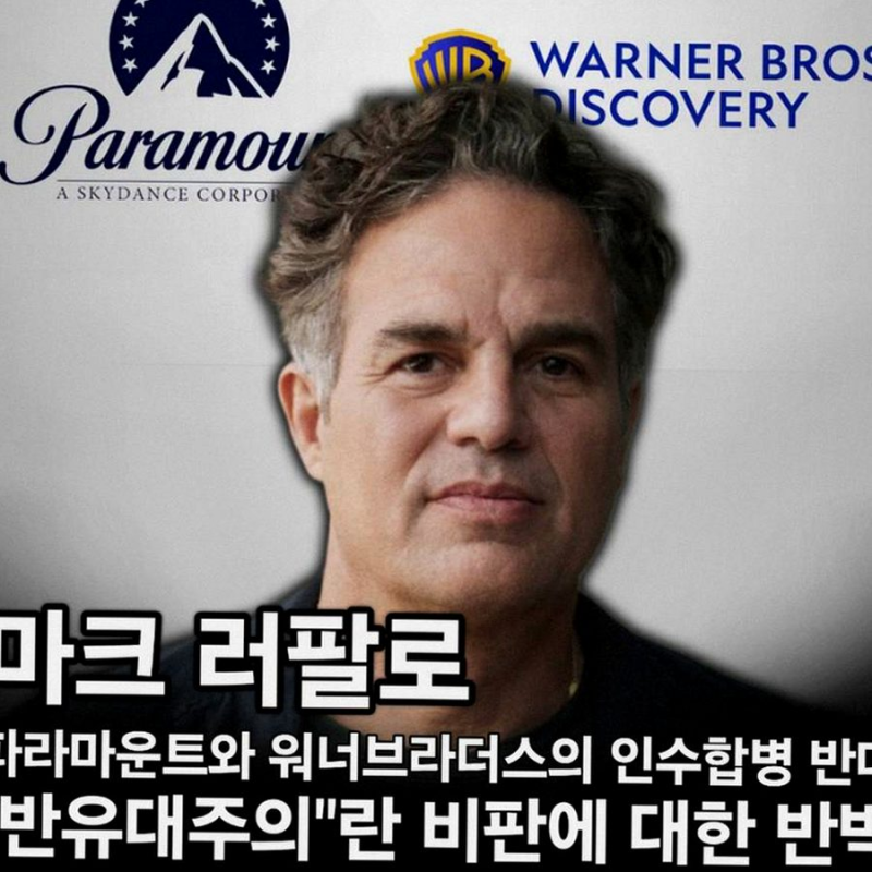 마크 러팔로가 헐크처럼 화난 이유 할리우드 거대 합병을 막아선 소신 발언