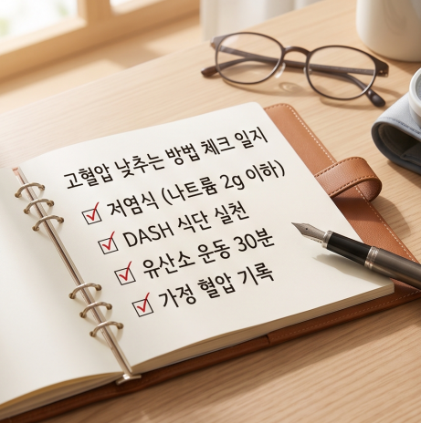 소리 없는 위협 고혈압 낮추는 방법 7가지와 색깔별 전조 증상 및 응급 생활 수칙