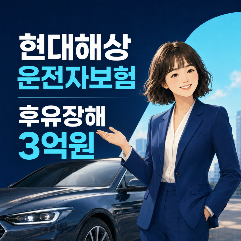 현대해상 운전자보험 3년 무사고 23% 확인
