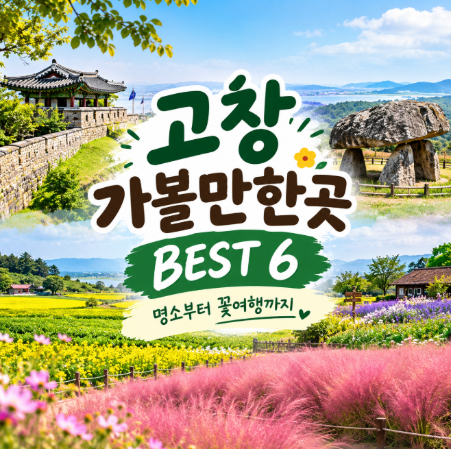 高敞必訪BEST 6！高敞之旅去哪裡？從必看景點到花卉之旅