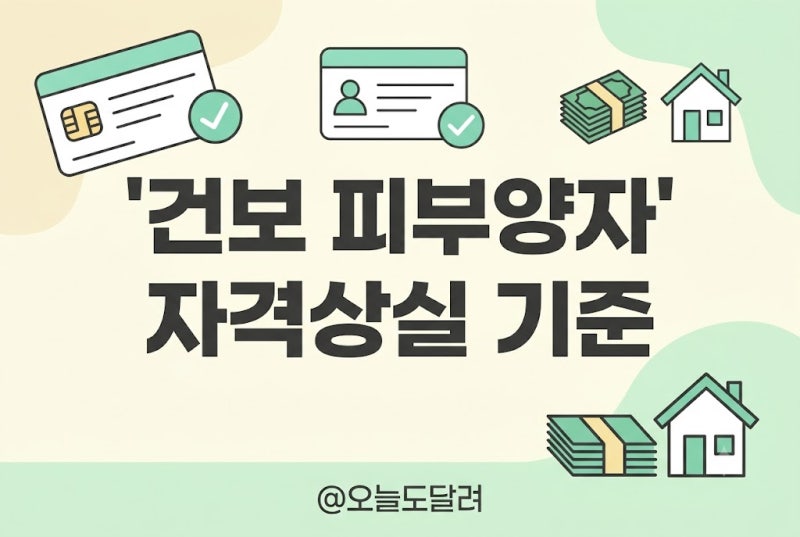 건강보험 피부양자 자격상실 기준(소득·재산) 총정리: 얼마 넘으면 탈락할까? 지역가입자 보....