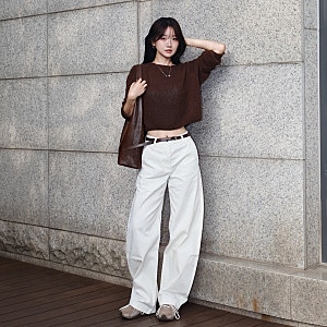 무신사 스탠다드 커브드팬츠 추천｜무탠다드 치노팬츠, 데님팬츠 여성바지 2종 비교 후기 (....