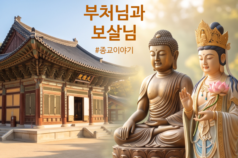 절에 가기 전에 미리 알면 좋은 것들 - 부처님과 보살님 구별법