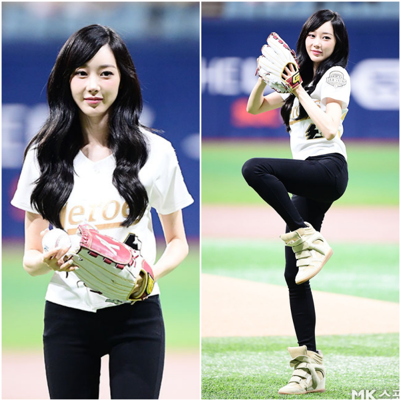 aespa Giselle's First Pitch: They missed the win, but her first pitch fashion became a hot topic