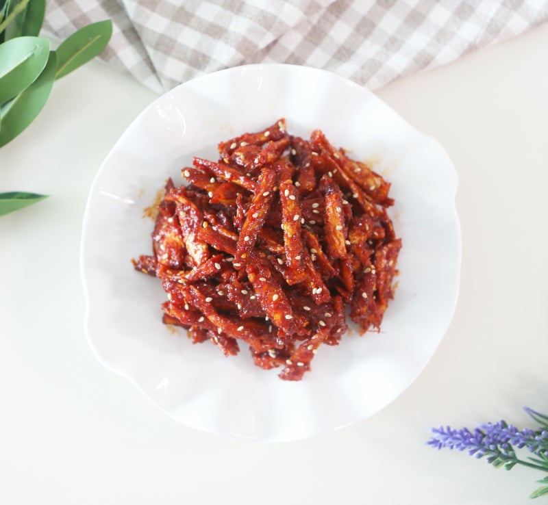 황태채무침 레시피 북어채무침 요리