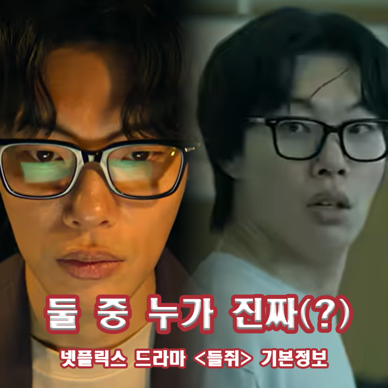 넷플릭스 들쥐 몇부작 원작 출연진 등장인물 정보 (웹툰원작드라마)