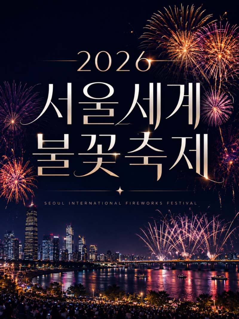 2026 서울세계불꽃축제 일정·명당·티켓·교통 등｜여의도 불꽃축제 준비 까지