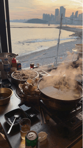 [부산맛집] 해운대 미포 조개구이 조개삼합찜 일조집
