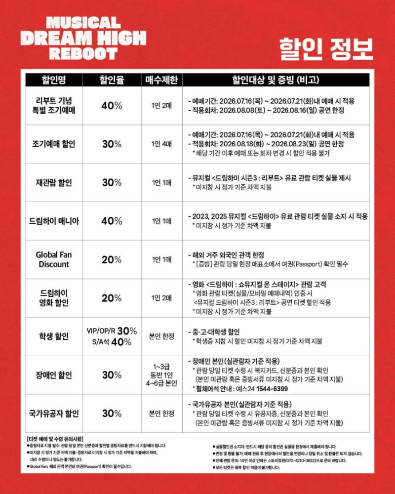 260823 드림하이 시즌3 : 리부트 낮공