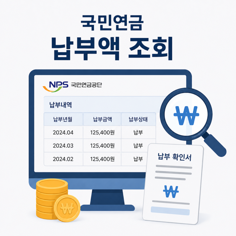국민연금 납부액 조회 방법, 지금까지 낸 금액 직접 확인해보니