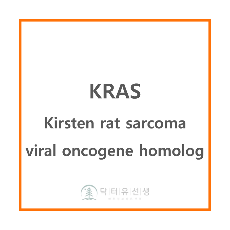 KRAS (Kirsten rat sarcoma viral oncogene homolog) 췌장암 치료제