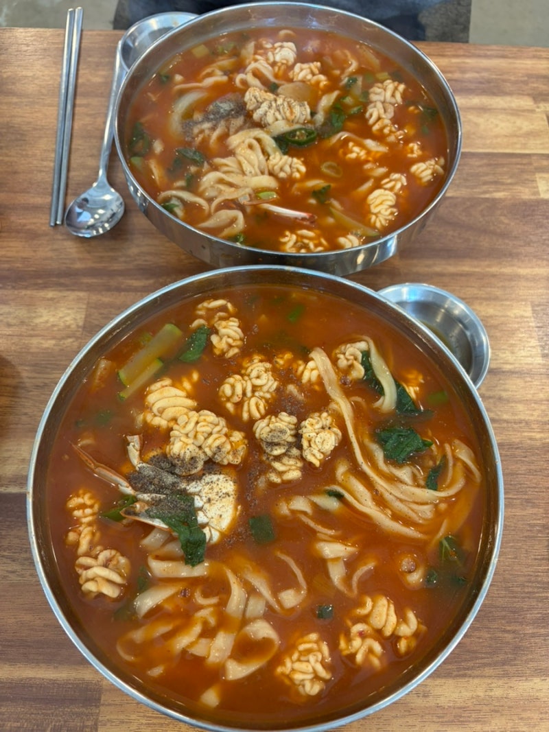 강릉 여행 : 세인트존스호텔 근처 맛집 '최씨장칼국수'