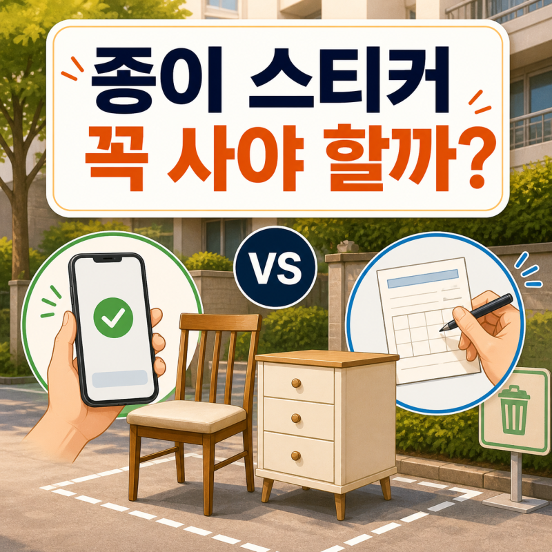 송파구 대형 폐기물 스티커 꼭 사야 할까? 빼기 예약번호·인터넷 신고필증으로 배출하는 법