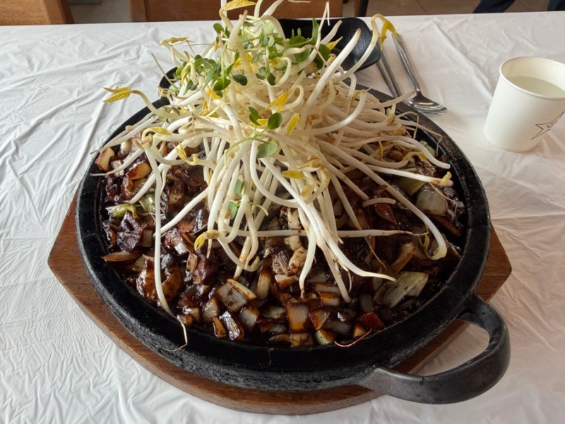 태안 만리포 맛집 만리포돌짜장, 누룽지돌짜장 탕수육 오픈런 후기