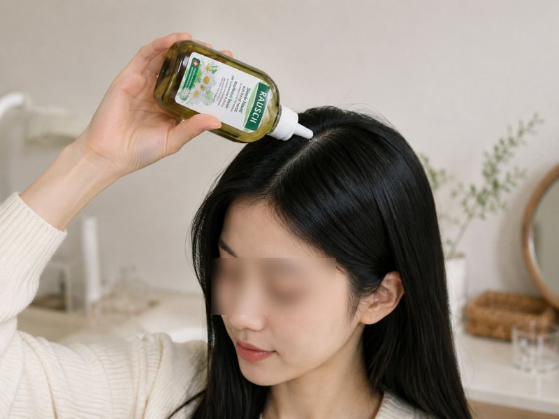 라우쉬 헤어토닉 스위스 허벌 두피토닉 정수리냄새 케어 후기