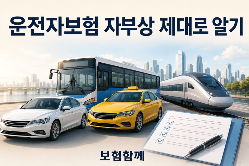 운전자보험 "자부상 담보" 무엇인가?
