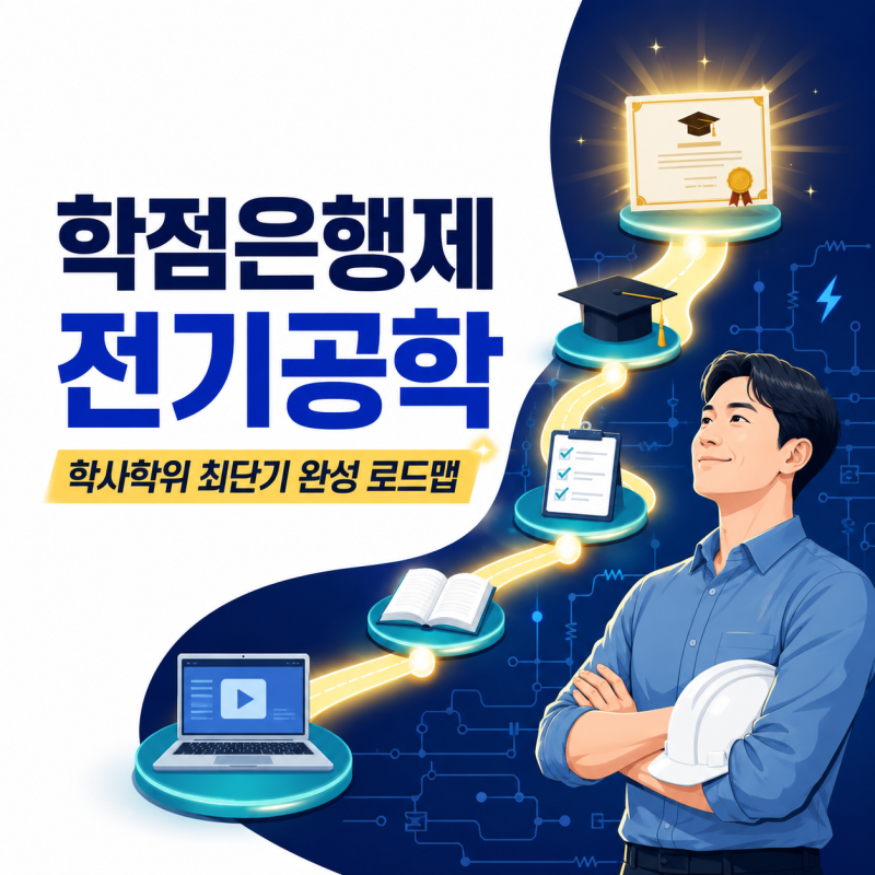 학점은행제 전기공학 학사학위 및 전기기사 응시자격 최단기 완성 가이드