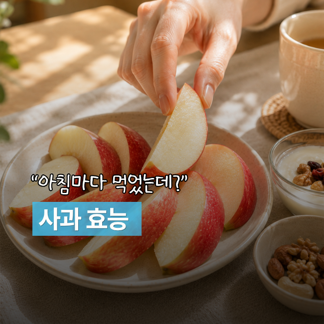 “아침마다 먹었는데…” 사과 효능, 아침에 사과 먹으면 생기는 변화 5가지