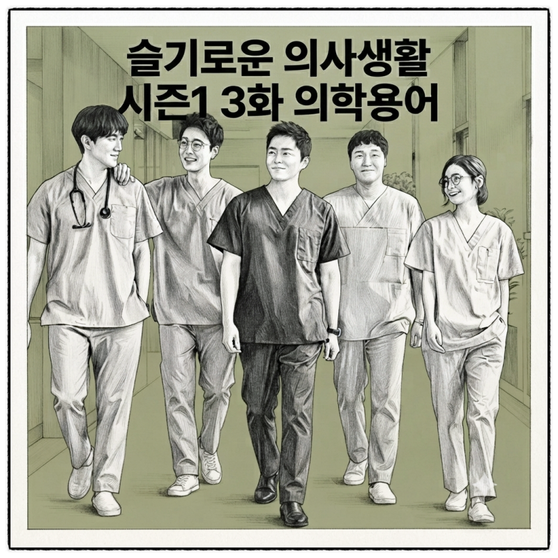 의학용어: 슬기로운의사생활 [시즌1] 3화