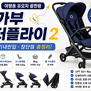 “기내반입 가능할까?” 부가부 버터플라이2 무게·사이즈·장단점 총정리