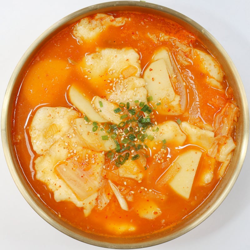 얼큰한 김치 수제비 레시피 반죽 만들기 쫀득하게