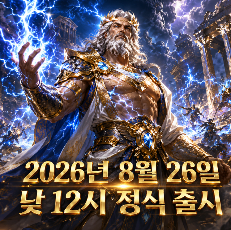 "하루 만에 매출 1위?" 제우스 오만의신 출시일·사전예약 보상 및 쿠폰 총정리