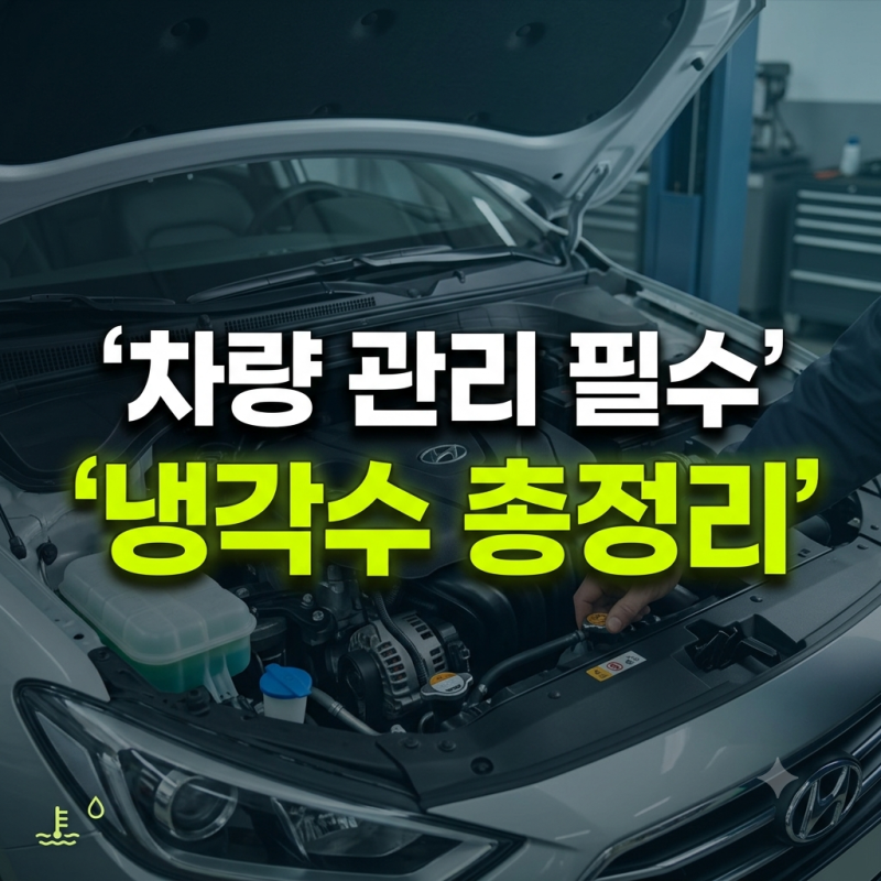 자동차 냉각수 부동액 교환주기와 비용: 셀프 보충 시 수돗물 주의사항 총정리