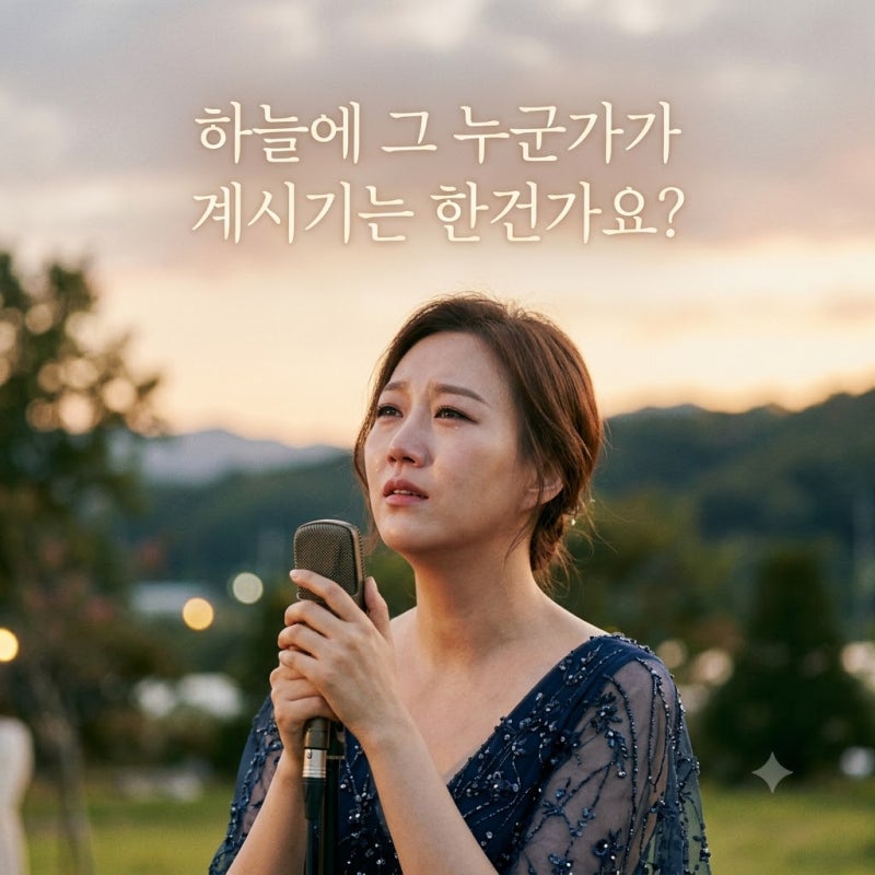 "엄마, 내가 그렇게 미운가요?" 장윤정신곡 "하늘에"가사에 숨겨진 애잔한 진심