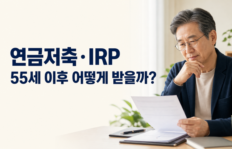 연금저축, IRP 수령방법, 연금수령액과 수령기간은 어떻게 정할까?