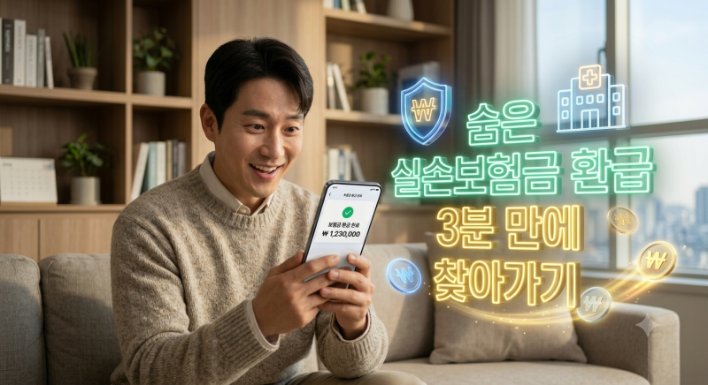소액 병원비도 100% 환급! 2026 실손보험 청구 간소화 및 서류 없는 간편 청구 꿀팁