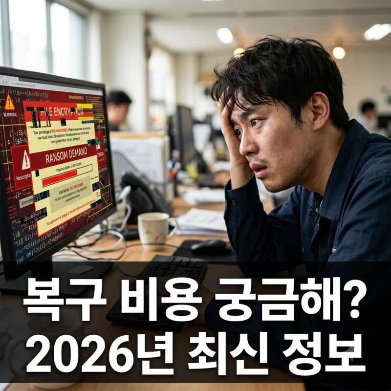 랜섬웨어 복구 비용, 2026년 최신 정보! 수백만 원부터 수억 원까지?
