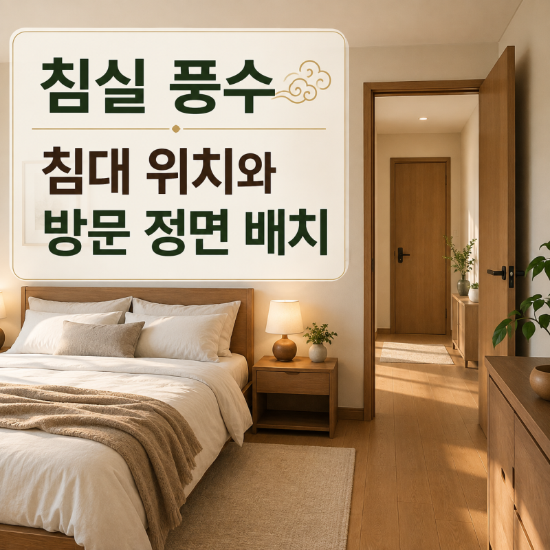 침실 문을 열었는데 침대가 바로 보인다면 확인해 보세요 침실 풍수에서 침대 위치와 방문 ....
