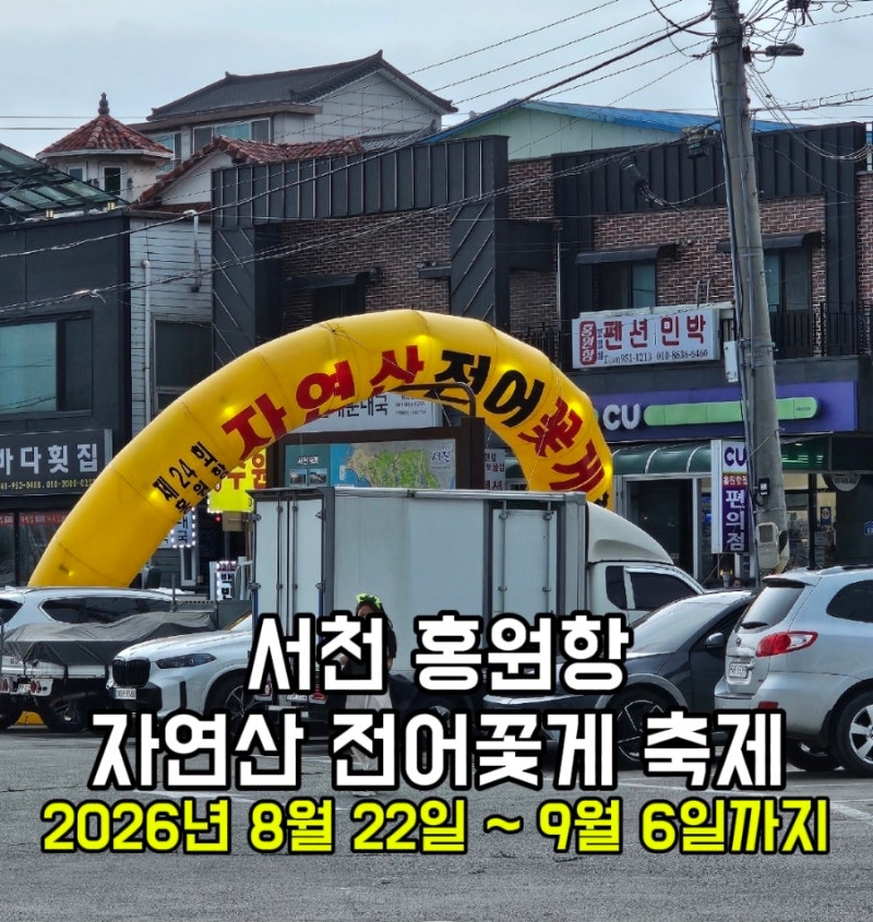 서천여행 홍원항 자연산 전어꽃게축제 소규모 축제이지만 꽃게는 알차다!