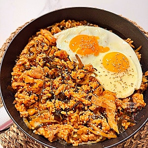 익은 파김치요리 묵은 파김치 볶음밥 레시피
