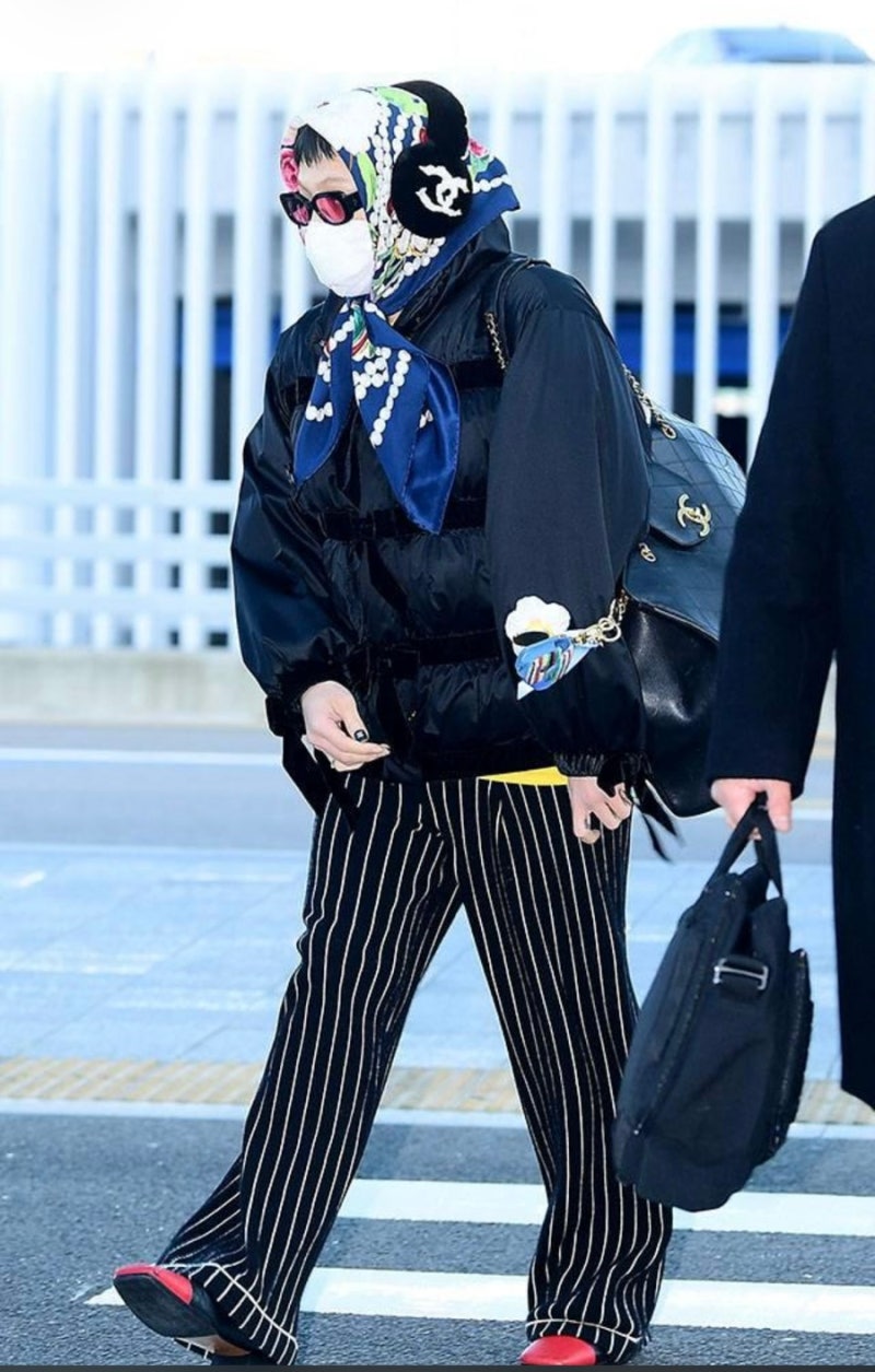 지드래곤 공항패션, 또 한 번 시선 싹쓸이