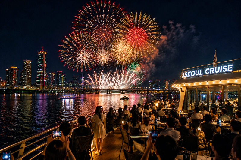 2026 여의도 불꽃축제 명당 5곳, 채그로/ 타이프한강점/ 호텔나루서울/ 서울크루즈