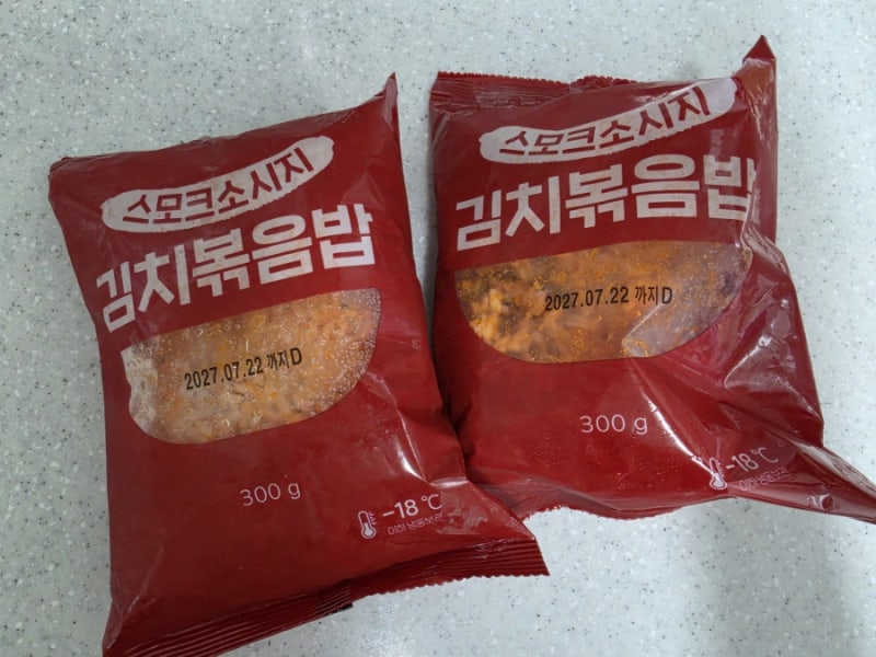 코스트코 추천 냉동식품 한 끼 뚝딱 스모크소시지 김치볶음밥