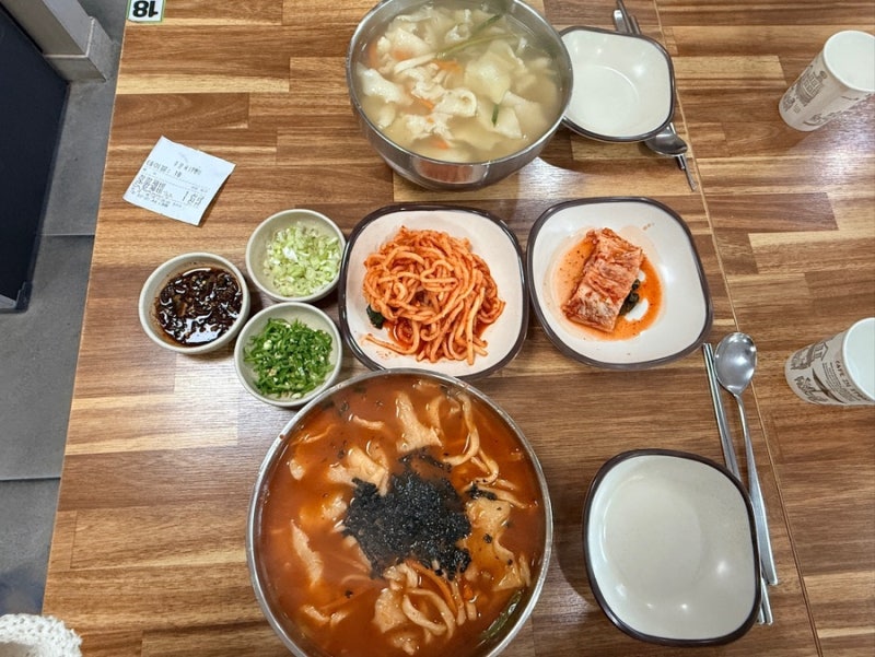 [속초/맛집]속초 옛날수제비 웨이팅부터 맛까지 솔직후기