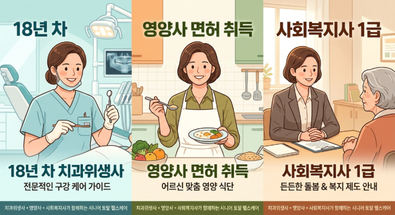 18년 차 치과위생사가 직장 다니며 영양사, 사회복지사 1급까지 딴 이유