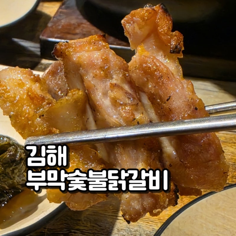 김해 삼계 술집 부막숯불닭갈비 삼계점 | 김해 해반천 술집 후기