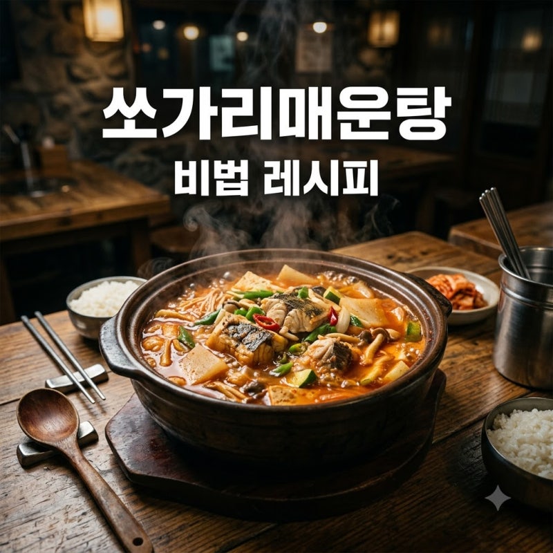 "민물의 제왕" 쏘가리매운탕레시피, 비린내 싹 잡는 한 끗.. 알고 보니 이 재료?