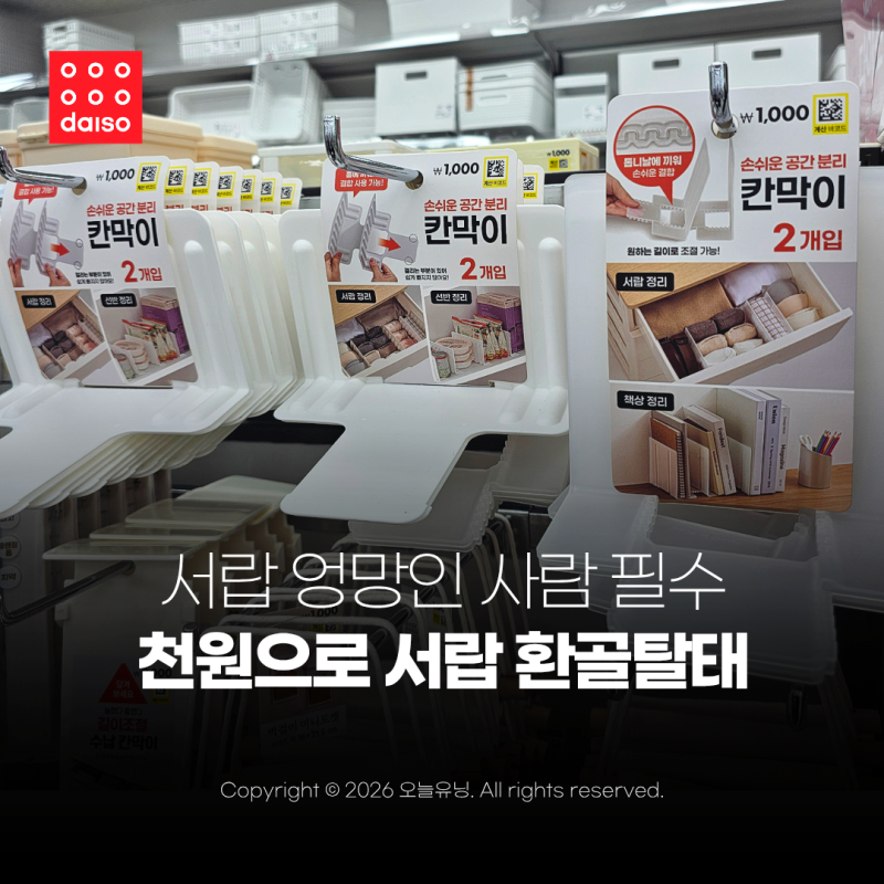 다이소 칸막이 정리 종류 많아서 고민이라면 이렇게 골라보세요