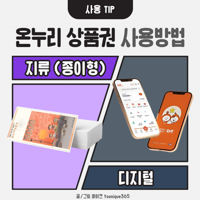 지류 온누리상품권 사용처｜전통시장 외 가맹점 찾는 방법