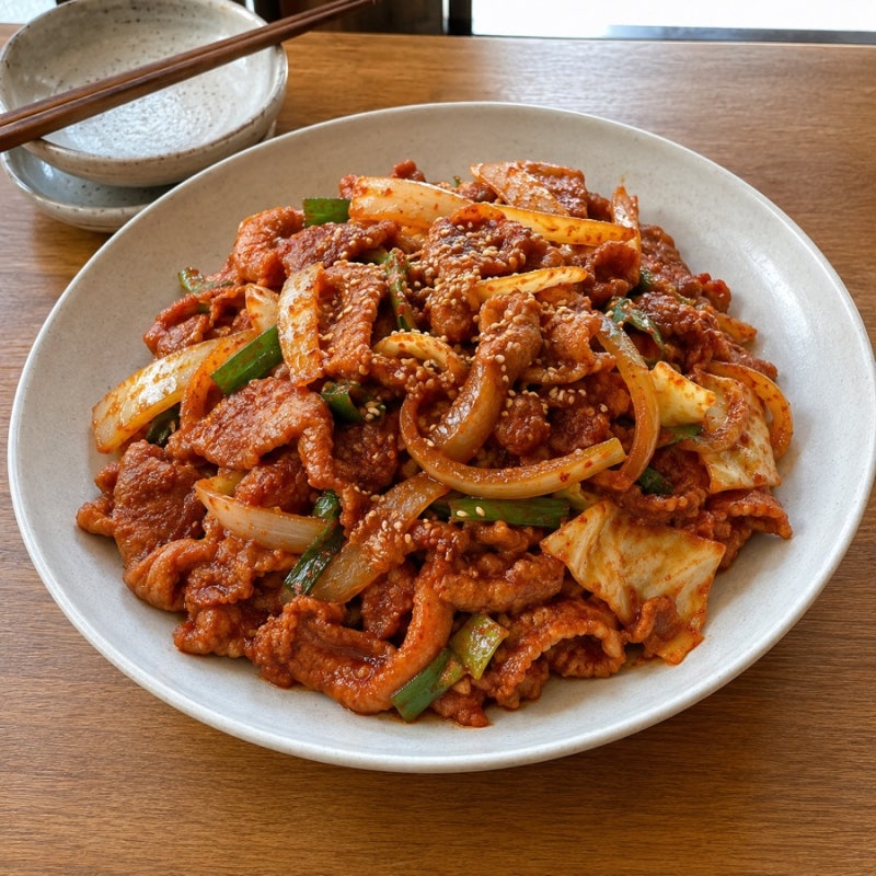 제육볶음 황금레시피, 앞다리살 300g 양념 비율 그대로 쓰세요