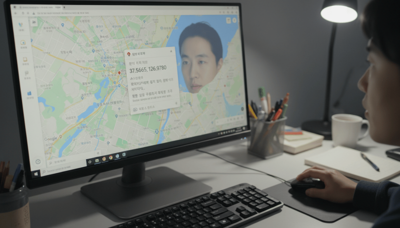 10초면 좌표 바로 찾습니다 구글맵으로 위도 경도 찾는 방법 모바일 PC 이렇게 쉬웠다니