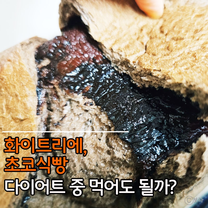 화이트리에 초코식빵 칼로리, 한 조각이면 얼마나 될까?