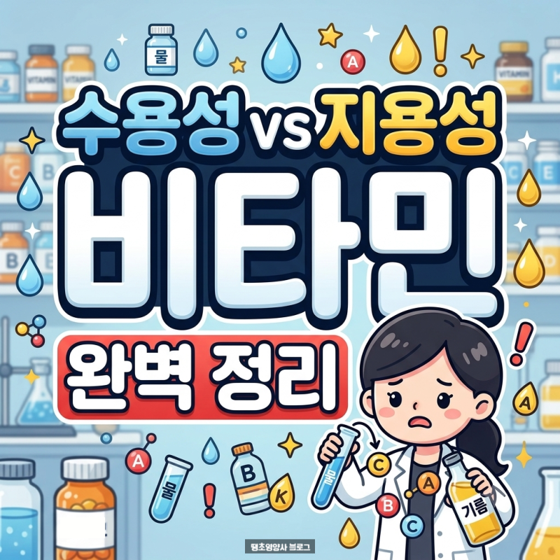 수용성·지용성 비타민 딱 정리해 드립니다! (권장량/많은식품/조리팁)